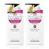 Amazon | KAMIKA カミカ クリームシャンプー 2本 [ オールインワン